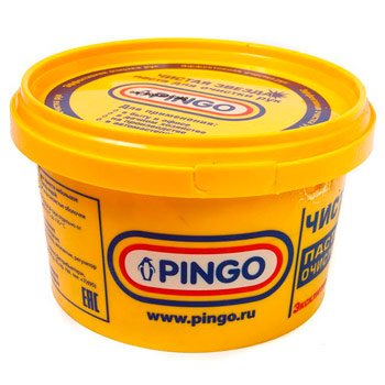 Паста очищающая для мытья сильнозагрязненных рук Pingo «Чистая звезда», 650 мл